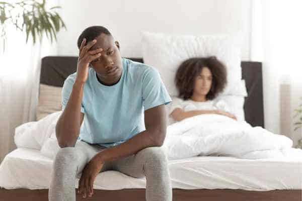 Man upset about ED symptoms Warrington