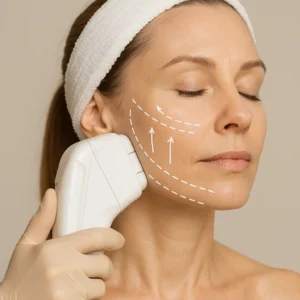 Woman having HI-FU to reduce wrinkles call LA LIPO Warrington Now!