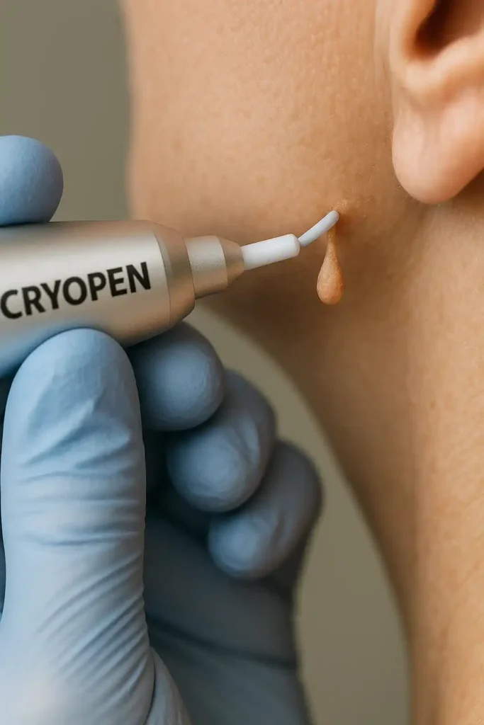 Cryopen for skin tags removal Warrington speak to our team today!
