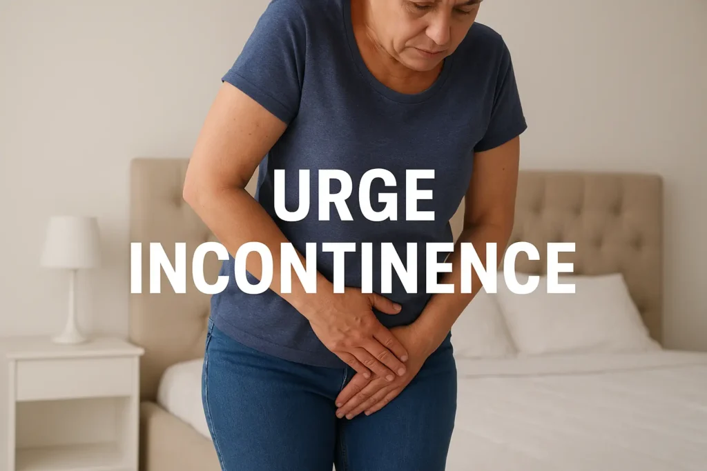 how to manage urge incontinence Warrington symptoms