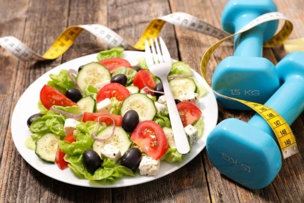 Example of good diet and exercise Warrington