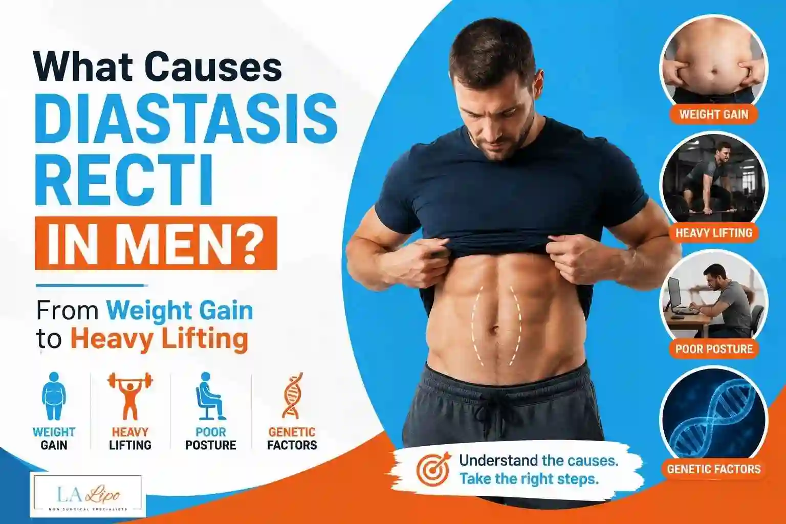 What Causes Diastasis Recti in Men? From Weight Gain to Heavy Lifting Warrington